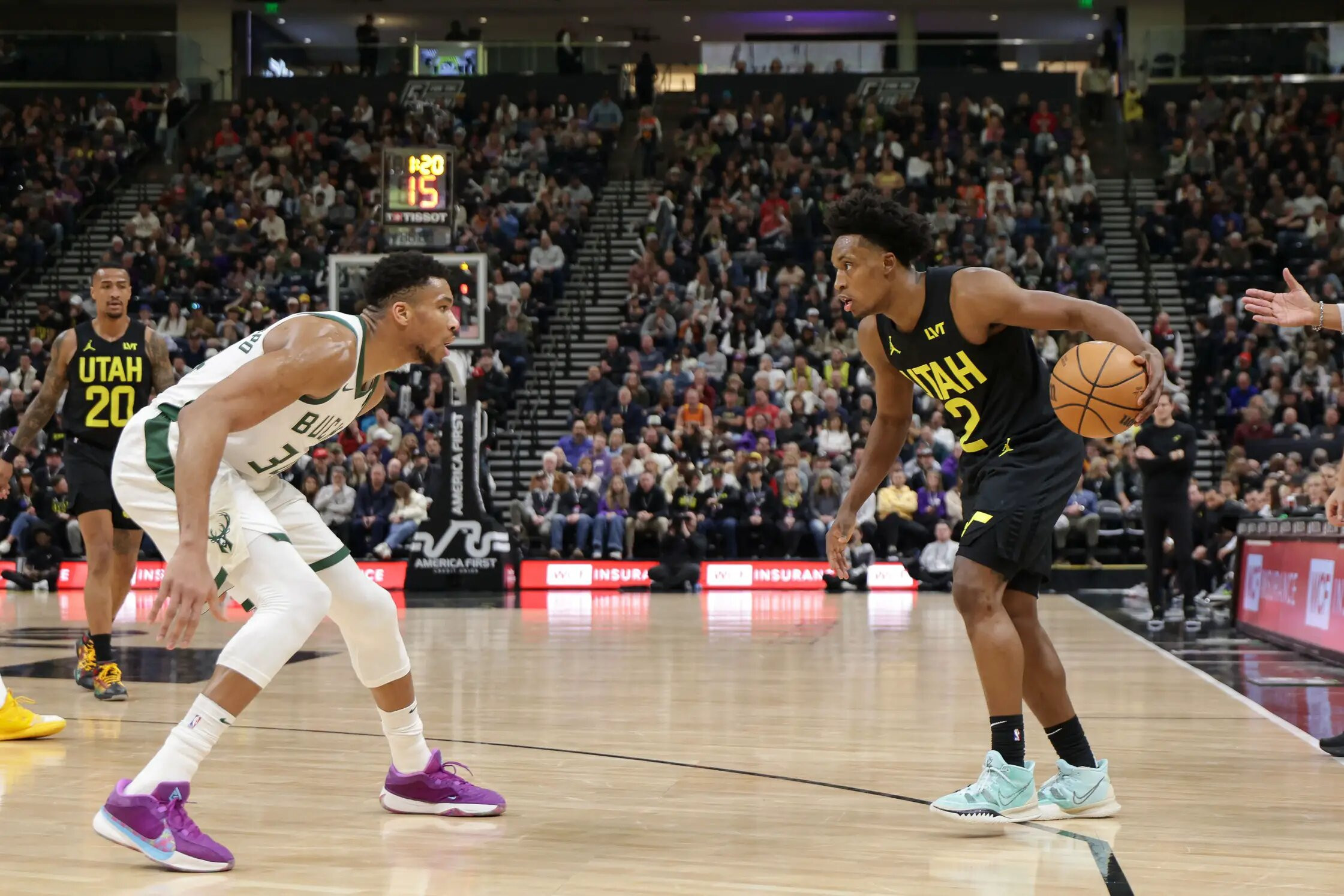 Collin Sexton Sikut Giannis, Jazz Tundukkan Bucks
